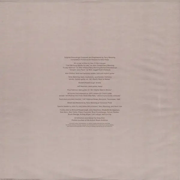 Alex Chilton - Free Again: The 