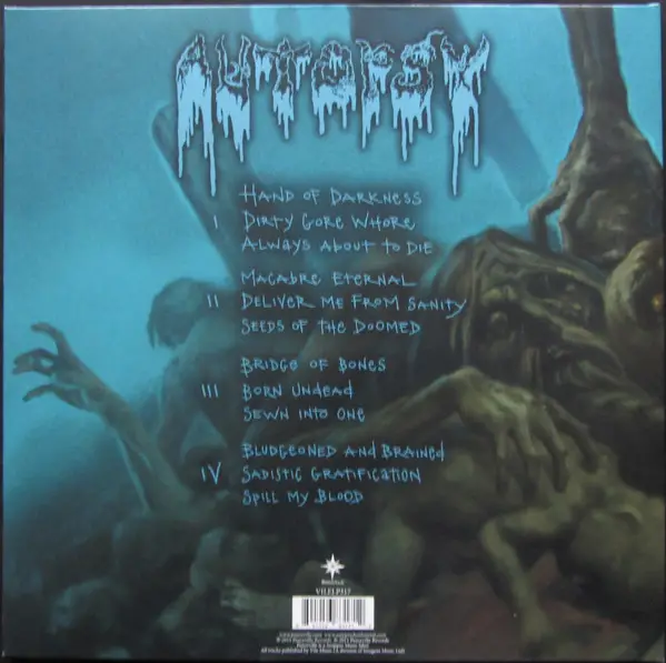 Autopsy - Macabre Eternal (2 платівки, Альбом, Додатковий друк) - фото №2