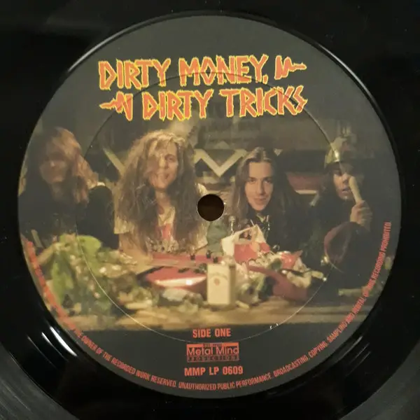 Acid Drinkers - Dirty Money, Dirty Tricks  (LP, Album, Reissue) - фото №3