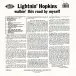 Lightnin' Hopkins - Walkin' This Road By Myself (LP, Album, Reissue) - фото №2