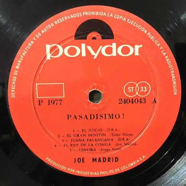 Joe Madrid - Pasadisimo Vol. II (Альбом) - фото №3