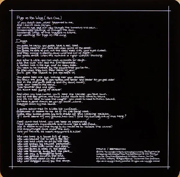 Pink Floyd - Animals (Розкладна обкладинка, 180 грам, Альбом, Перевидання, Ремастеринг) - фото №5