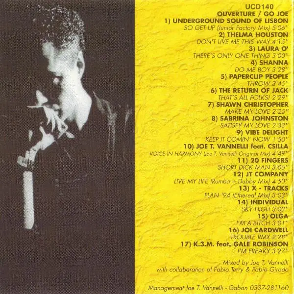 Joe T. Vannelli - Underground People Vol. 1 (Mixed, Promo) - фото №2