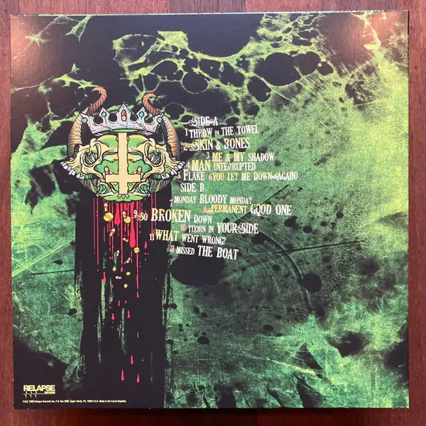 16 - Bridges To Burn (Swamp, Green, LP, Album, Reissue) - фото №2