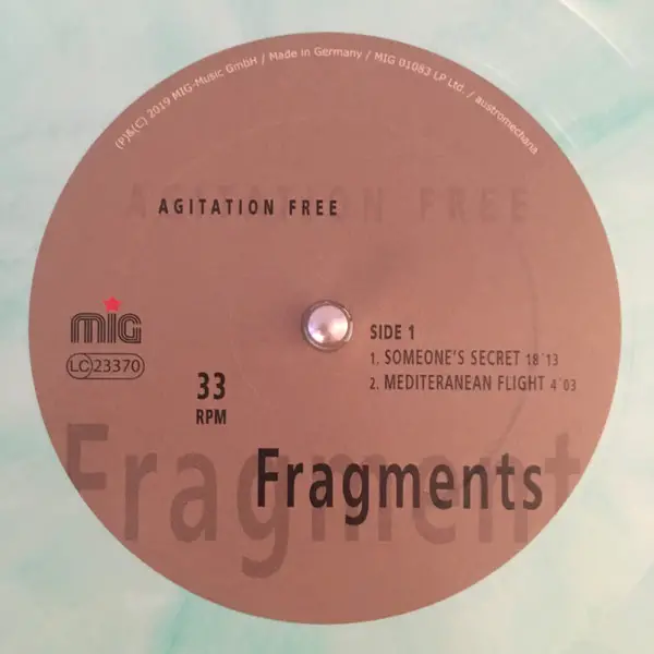Agitation Free - Fragments (Mint, Green, LP, Album, Reissue, Stereo) - фото №3