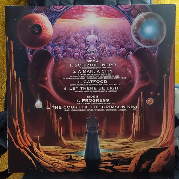 21st Century Schizoid Band - Live In Japan (2 пластинки, Pink, Blue, LP, Album, Stereo) - фото №4