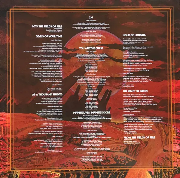 Argus - From Fields Of Fire (2 платівки, Червоний, Білий, Бризки, Альбом, Лимітоване) - фото №15