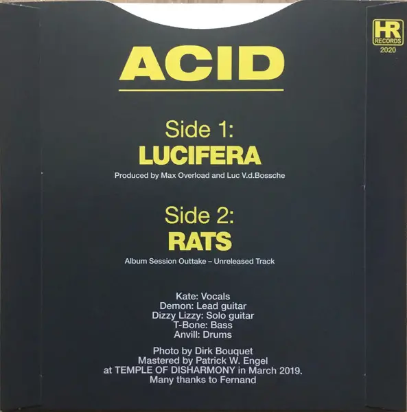 Acid - Engine Beast (2 пластинки, Red, Blue, LP) - фото №8