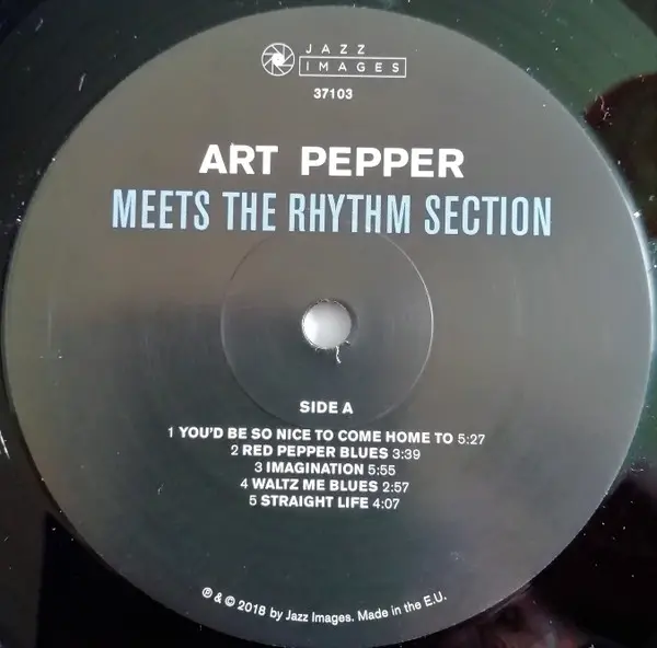 Art Pepper - Meets The Rhythm Section (Раскладная обложка, 180 грамм, Альбом, Deluxe издание, Лимитированое, Переиздание) - фото №6