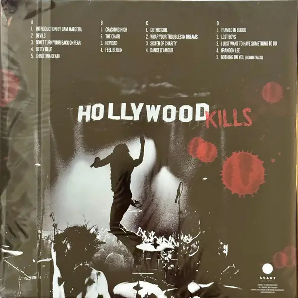 The 69 Eyes - Hollywood Kills - Live At The Whisky A Go Go (2 пластинки, LP, Album) - фото №2
