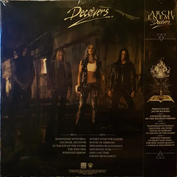 Arch Enemy - Deceivers (180 грамм, Альбом, Лимитированое) - фото №2