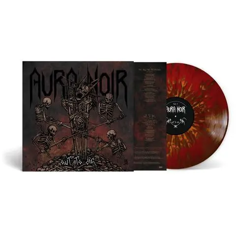 Aura Noir - Out To Die (Красный, Оранжевый, Альбом, Record Store Day, Лимитированое, Переиздание) - фото №2
