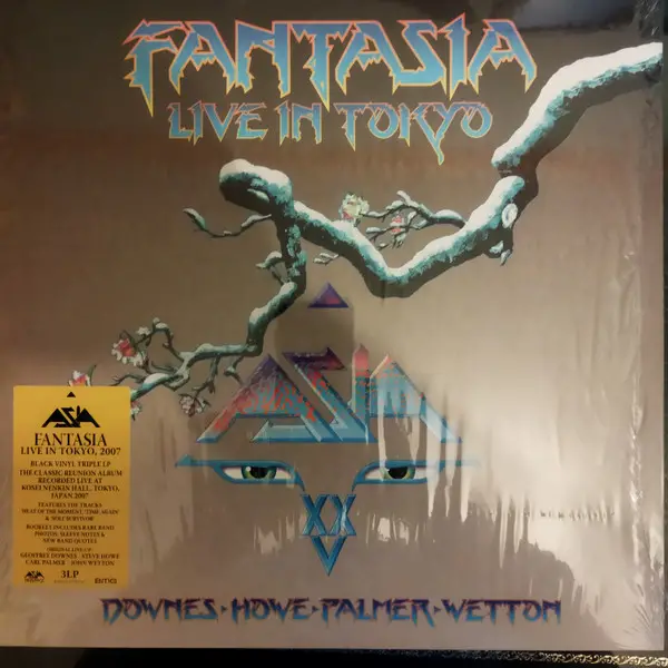 Asia - Fantasia Live In Tokyo (3 платівки, Альбом, Перевидання)