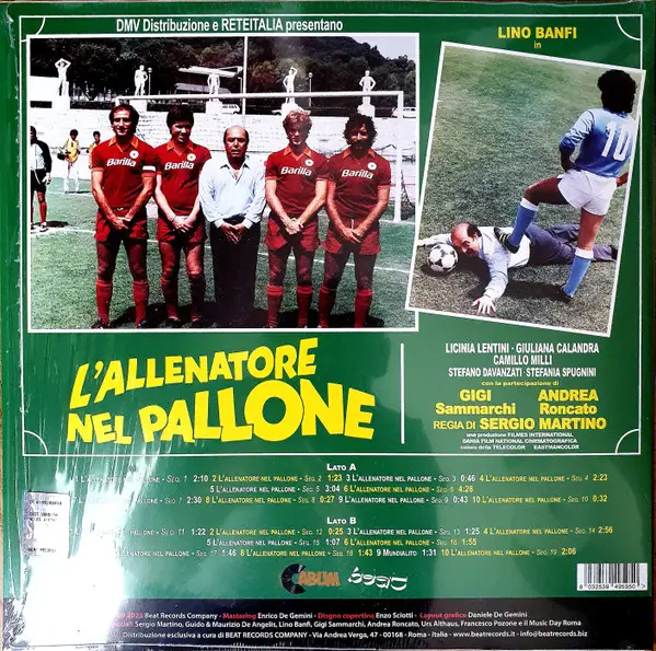 Guido And Maurizio De Angelis - L'Allenatore Nel Pallone (Альбом) - фото №2