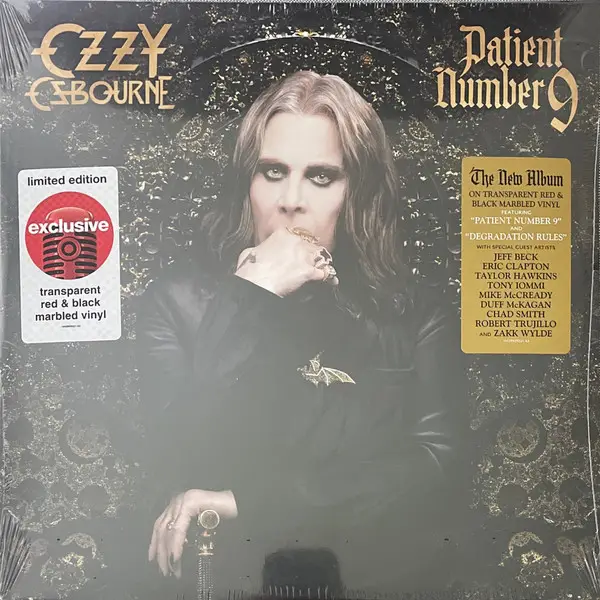 Ozzy Osbourne - Patient Number 9 (2 платівки, Прозорий, Червоний, Чорний, Мармур, Альбом, Лимітоване) - фото №3