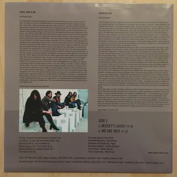 Agitation Free - Fragments (Mint, Green, LP, Album, Reissue, Stereo) - фото №7