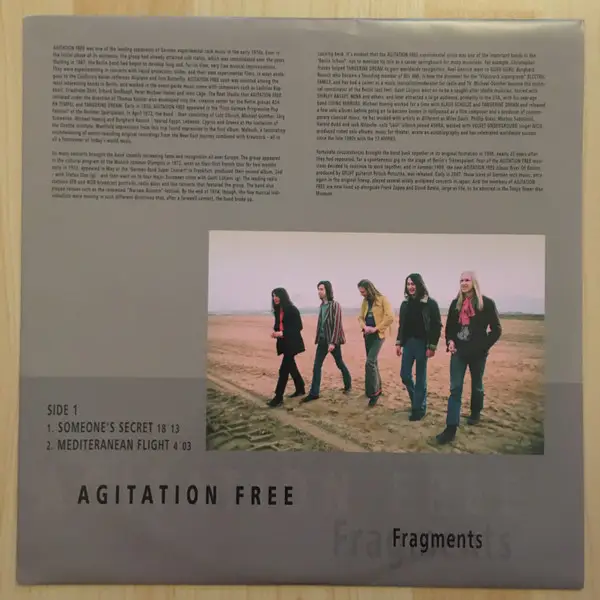 Agitation Free - Fragments (Mint, Green, LP, Album, Reissue, Stereo) - фото №6
