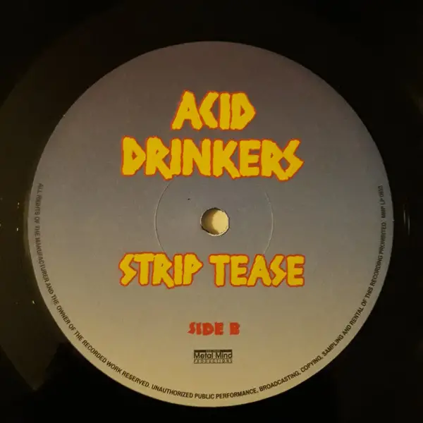 Acid Drinkers - Strip Tease (LP, Album) - фото №5