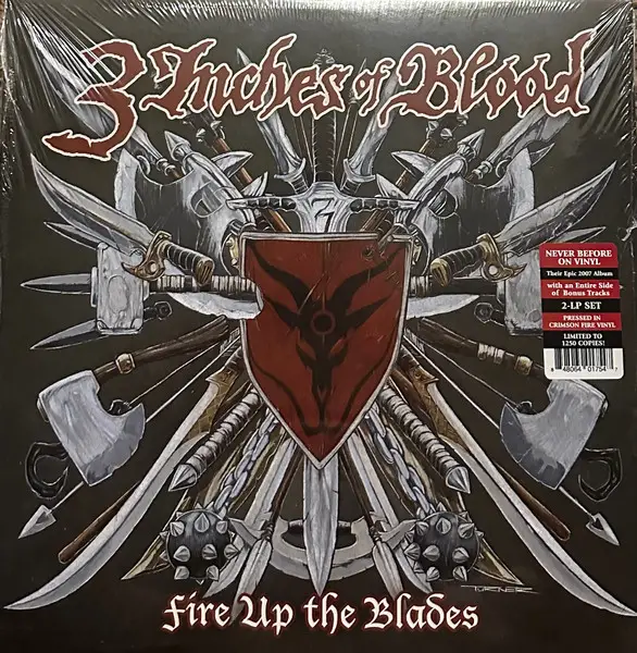 3 Inches Of Blood - Fire Up The Blades (2 платівки, LP, Album)