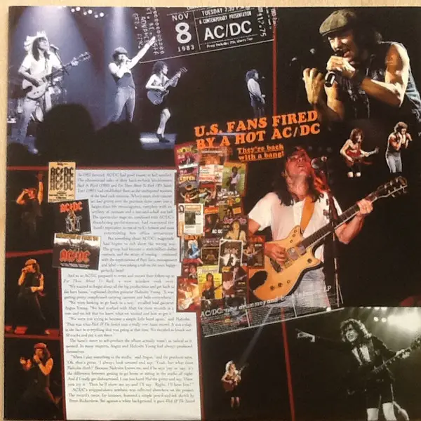 AC/DC - Flick Of The Switch (LP, Album, Reissue, Remastered, Stereo) - фото №6