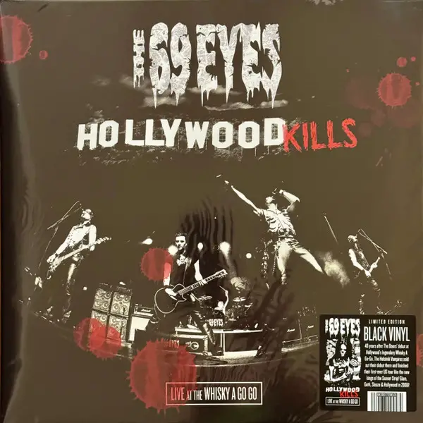 The 69 Eyes - Hollywood Kills - Live At The Whisky A Go Go (2 пластинки, LP, Album)