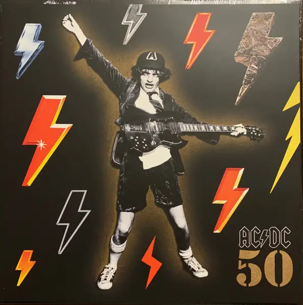 AC/DC - Back In Black (Gold, LP, Album, Reissue, Remastered, Stereo) - фото №7