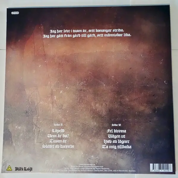 Abramis Brama - Tusen År (LP, Album) - фото №2