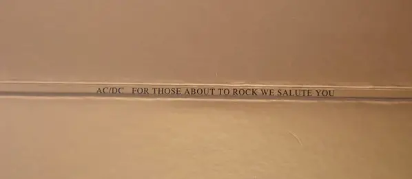 AC/DC - For Those About To Rock (Gold, Gatefold, LP, Album, Reissue, Remastered) - фото №15