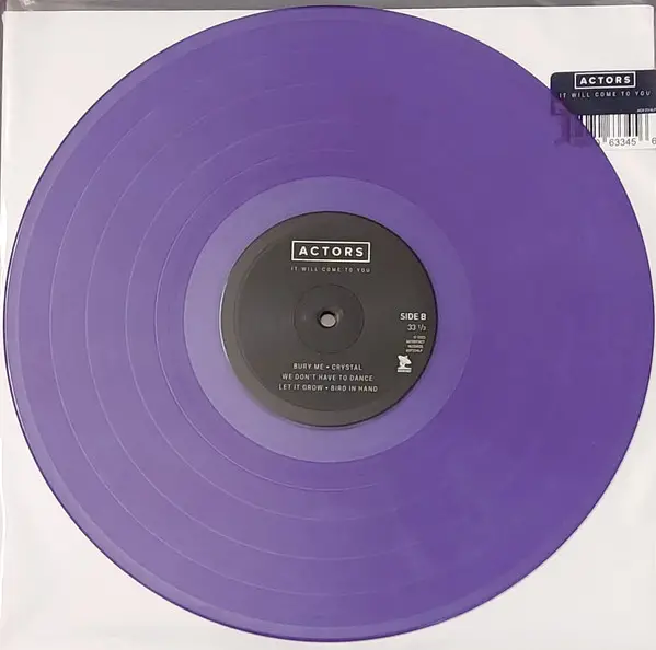 ACTORS - It Will Come To You (Purple, LP, Album, Reissue) - фото №4
