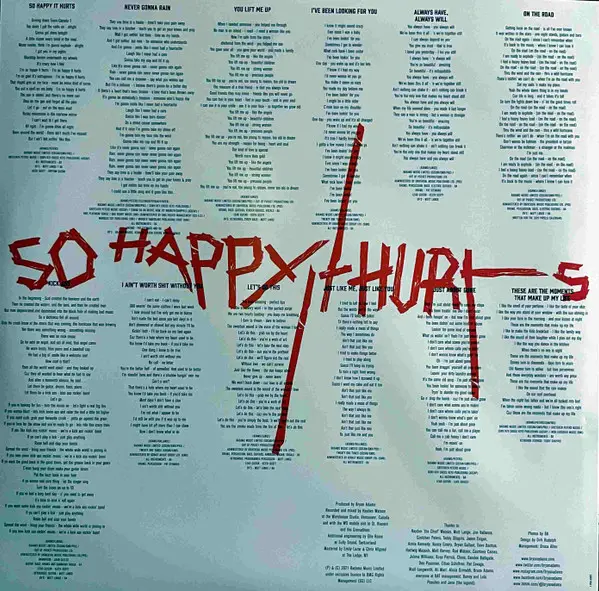 Bryan Adams - So Happy It Hurts (Gatefold, LP, Album) - фото №3