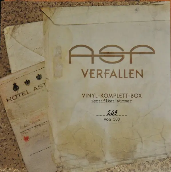 ASP - Verfallen (4 пластинки, Альбом, Лимитированое, Ремастеринг) - фото №3