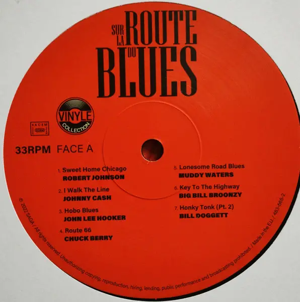 Various - Sur La Route Du Blues (Сборник, Ремастеринг) - фото №3