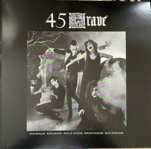 45 Grave - Sleep In Safety (Purple, LP, Album, Reissue, Stereo) - фото №3