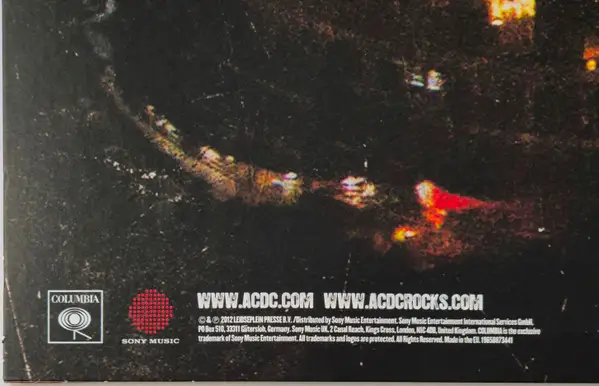 AC/DC - Live At River Plate (3 платівки, Gold, 180g, LP, Album, Reissue, Stereo) - фото №28