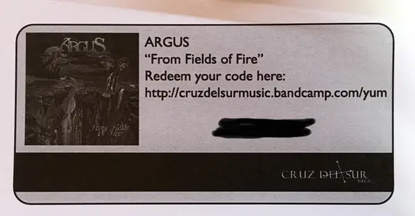 Argus - From Fields Of Fire (2 платівки, Червоний, Білий, Бризки, Альбом, Лимітоване) - фото №18