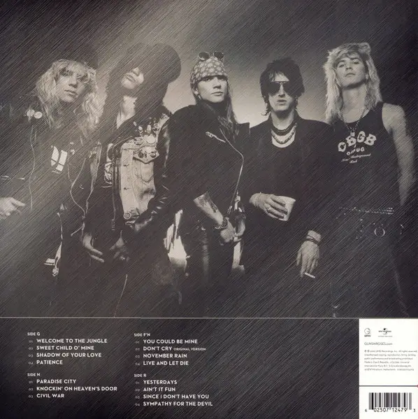 Guns N' Roses - Greatest Hits (2 платівки, 180 грам, Збірник) - фото №4