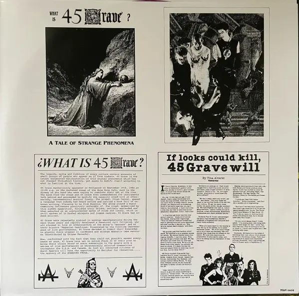 45 Grave - Sleep In Safety (Purple, LP, Album, Reissue, Stereo) - фото №10