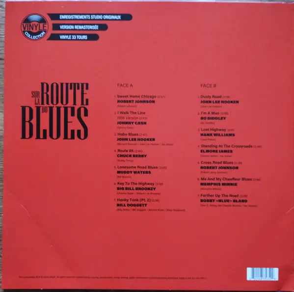 Various - Sur La Route Du Blues (Сборник, Ремастеринг) - фото №2