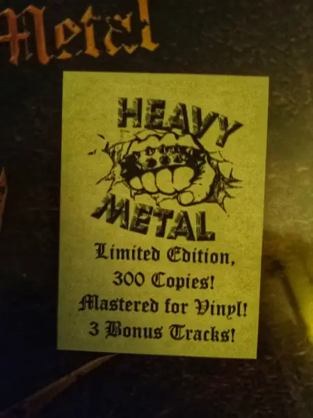 3 Inches Of Blood - Long Live Heavy Metal (2 платівки, LP, Album, Remastered) - фото №2