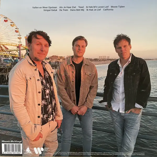 3JS - Mooie Tijden (Orange, LP, Album, Numbered) - фото №2