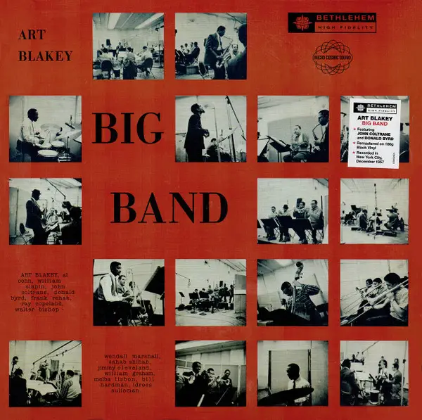 Art Blakey - Big Band (180 грамм, Альбом, Переиздание, Ремастеринг) - фото №2