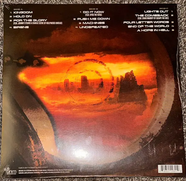 All Good Things - A Hope In Hell (2 платівки, Напівпрозорий, Помаранчевий, Чорний, Гравірована, Лимітоване) - фото №2