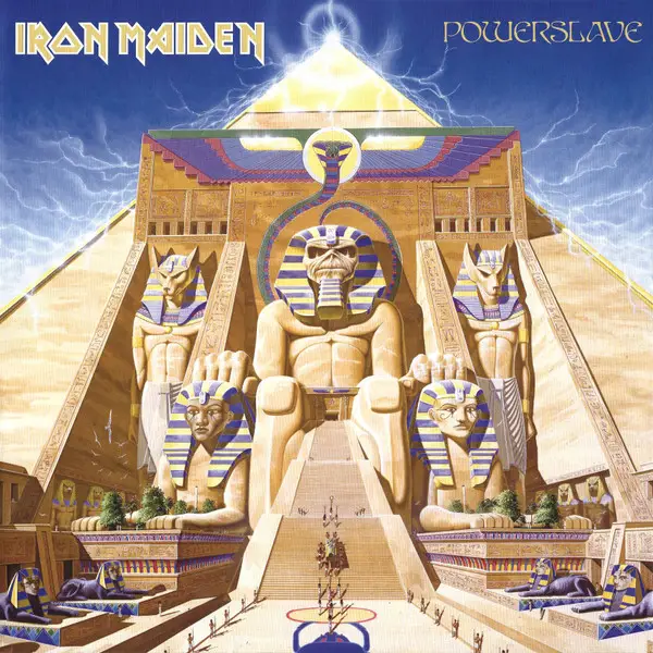 Iron Maiden - Powerslave (Анимированный винил, Юбилейное издание на 40-летие, Альбом, Лимитированое, Пластинка с изображением, Переиздание, Ремастеринг, Специальное издание)