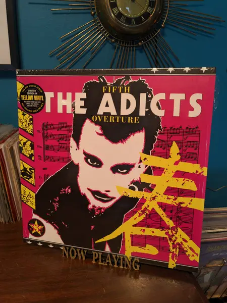 The Adicts - Fifth Overture (Yellow, LP, Album, Stereo) - фото №5