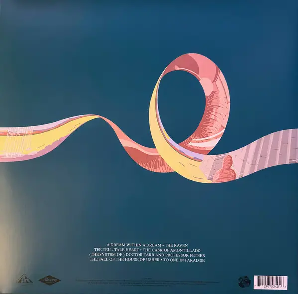 The Alan Parsons Project - Tales Of Mystery And Imagination - Edgar Allan Poe (Раскладная обложка, 180 грамм, Прозрачный, Альбом, Лимитированое, Ремастеринг) - фото №2