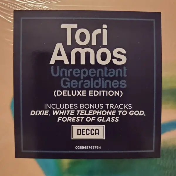 Tori Amos - Unrepentant Geraldines (2 платівки, Прозорий, Зелений, Червоний, Бризки, Альбом, Deluxe видання, Перевидання) - фото №15