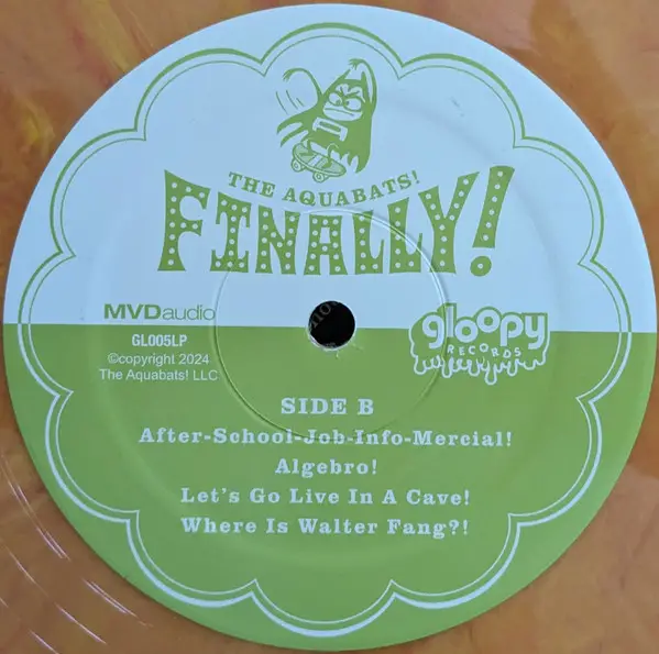 The Aquabats! - Finally! (2 пластинки, Оранжевый, Закат, Альбом, Лимитированое) - фото №5