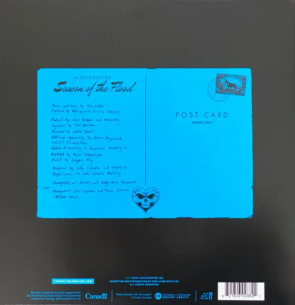 Alexisonfire - Season Of The Flood (45 об/хв, Односторонній, Сінгл, Гравірована) - фото №2