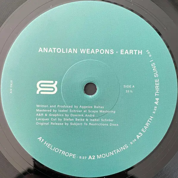 Anatolian Weapons - Earth (Альбом) - фото №3