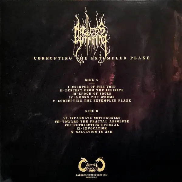 Ageless Summoning - Corrupting The Entempled Plane (LP, Album) - фото №2